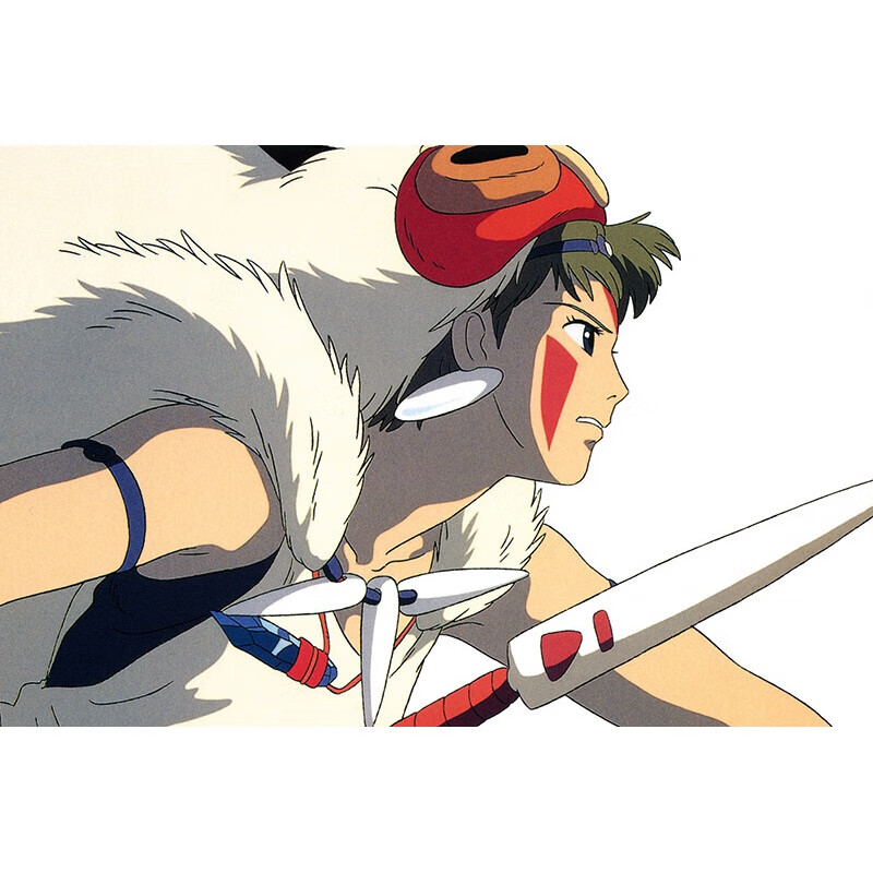 狼天影(langtianying)  幽灵公主宫崎骏海报动漫墙贴画宿舍卧室房间