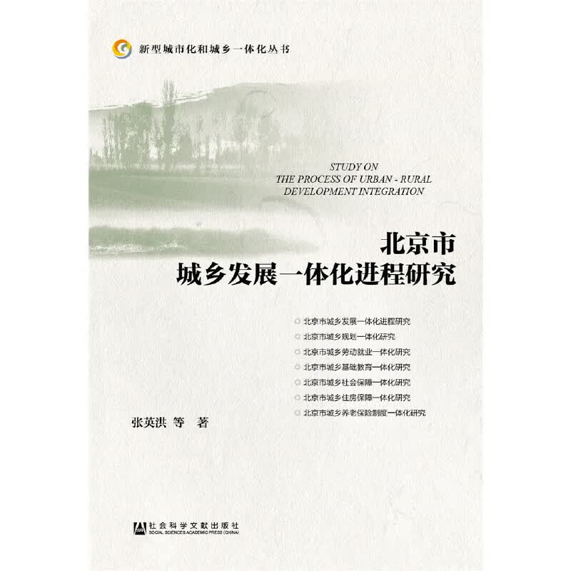 市城乡发展一体化进程研究