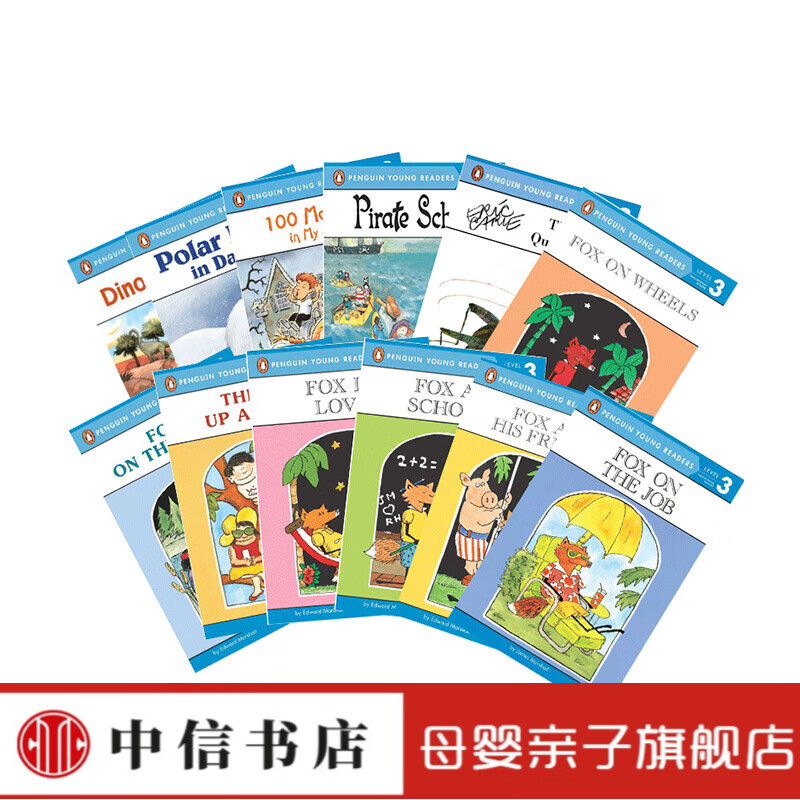 【英文原版】英文原版企鹅分级读物3级12册 亲子少儿 英语学 中信书店