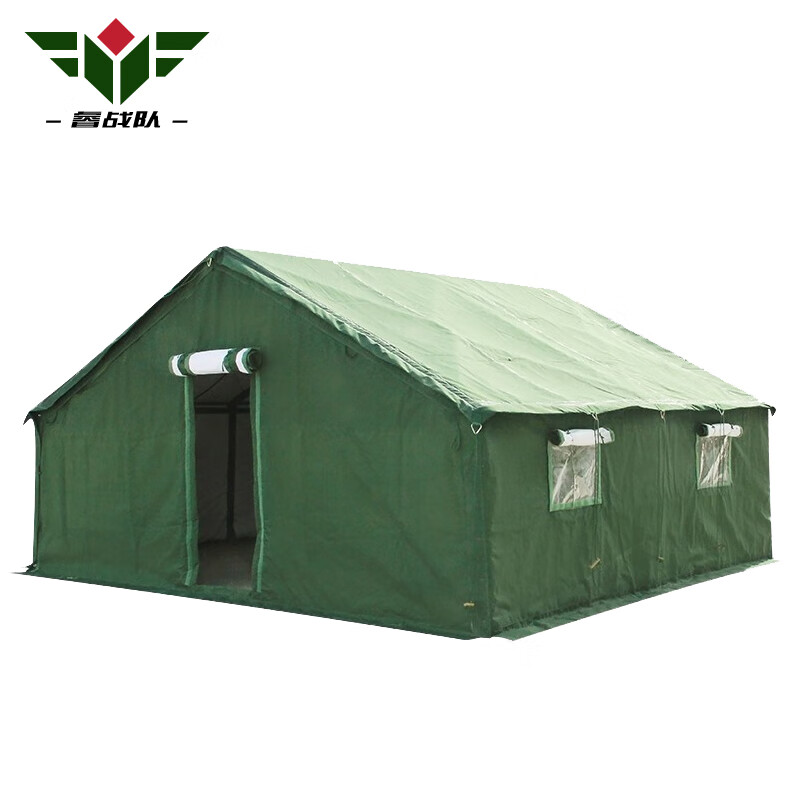 睿战队 93班用帐篷应急救援救灾指挥军绿色寒区棉帐篷