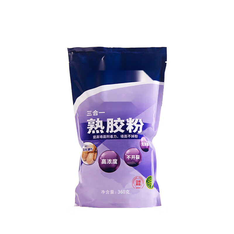 扑哩扑剌高粘度速溶902熟胶粉外墙水泥胶水粘墙面 360克