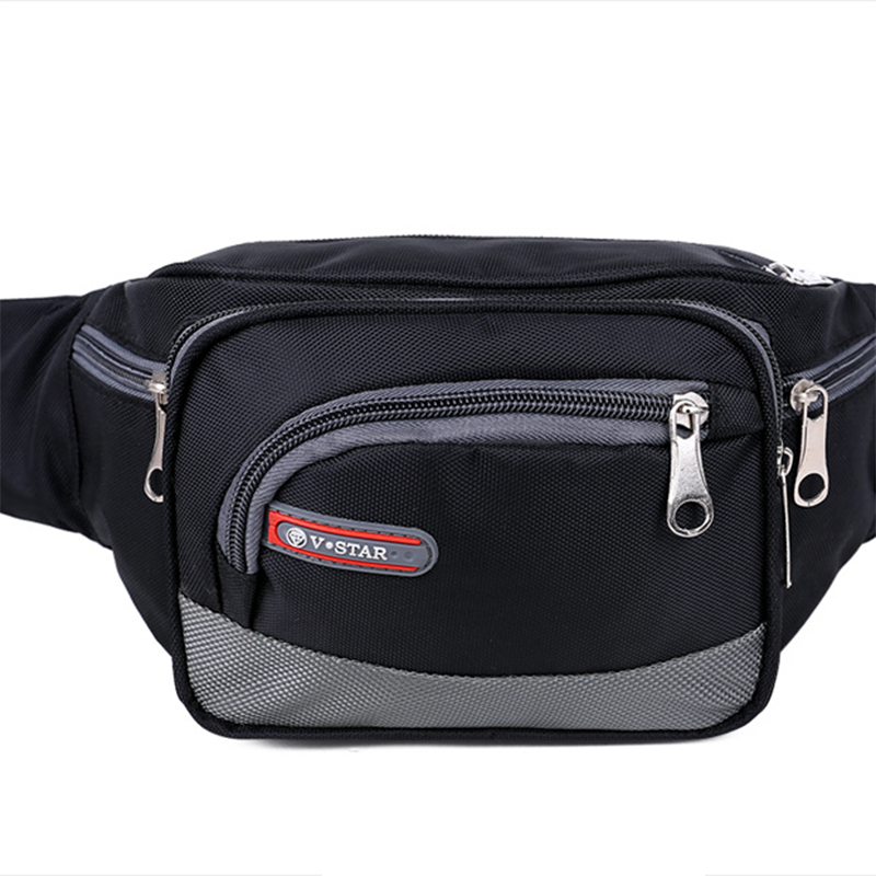 多功能多口袋腰包 男女同款收钱收银包大号生意包 户外出行耐磨腰包