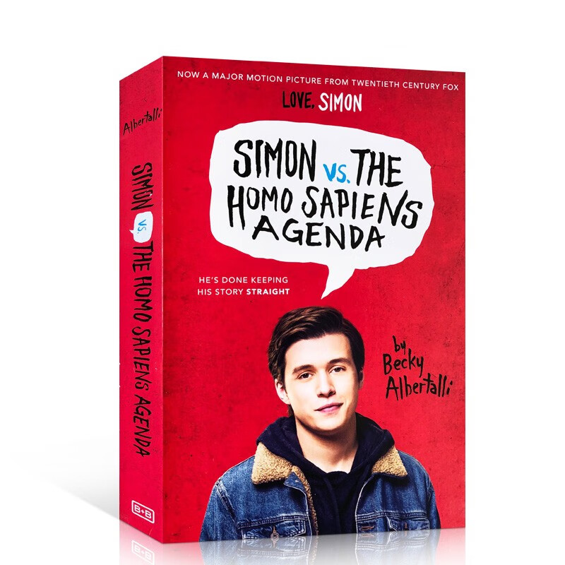 英文原版小说 Love Simon Simon vs the Homo Sapiens Agenda