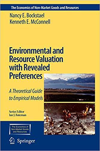 预订 Environmental and Resource Valuation with Revealed Preferences