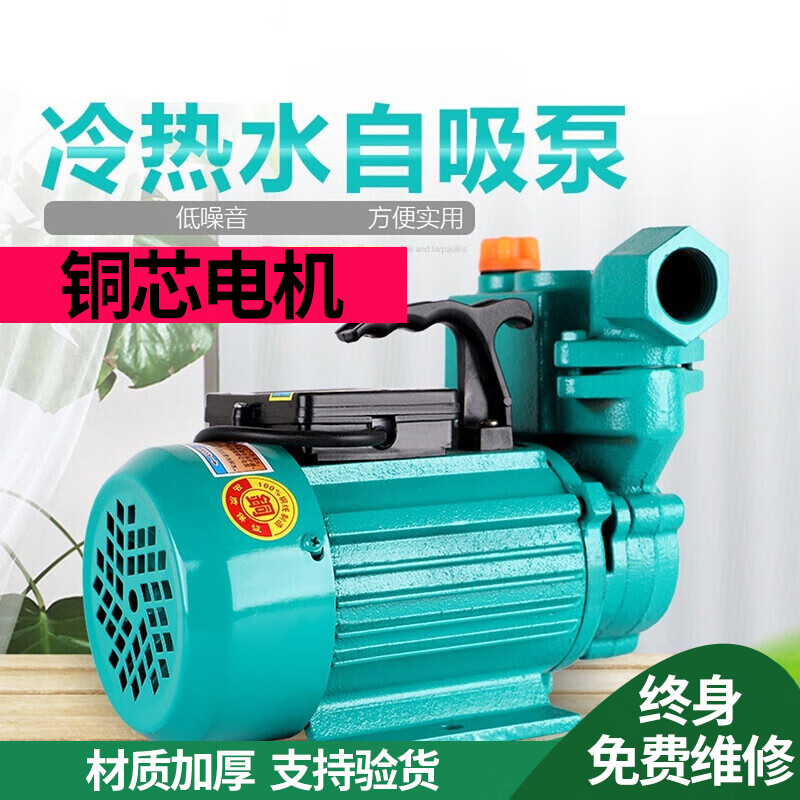 惠利得自吸泵家用抽水机小型增压220v高扬程大吸力深井自来水农用自动