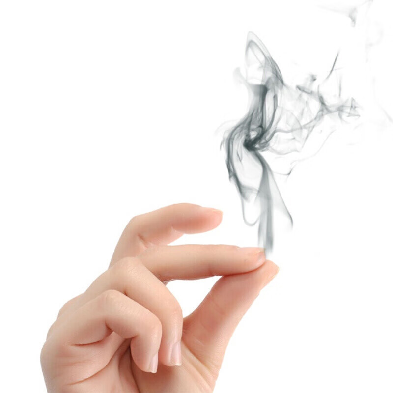 手指生烟 手指出烟 空手升烟 儿童近景魔术道具套装 高质手指出烟(大号) 规格1(消耗品，建议多买)