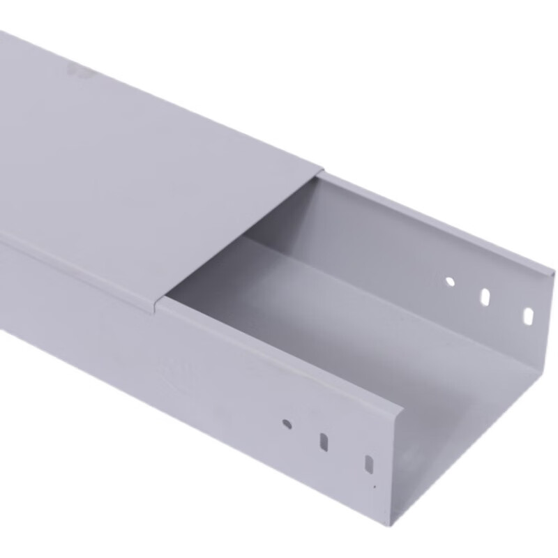 哩也波哩也热镀锌线槽电缆桥架线槽弱电铝合金不锈钢100*100明装