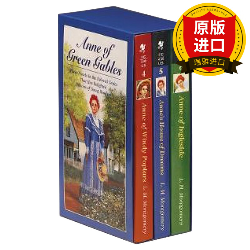 anne/green gables vol ii 3c box set 绿山墙的安妮4-6盒装 瑞雅进口