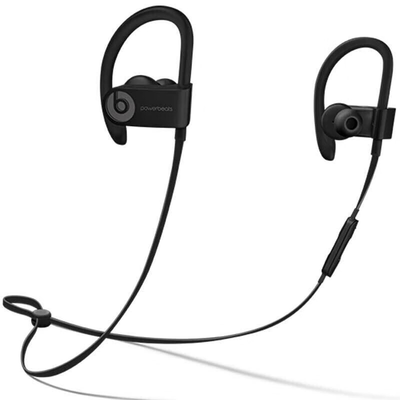 Beats Powerbeats3 pb3 蓝牙运动耳机 降噪无线耳机 适用于苹果安卓小米鸿蒙手机 黑色