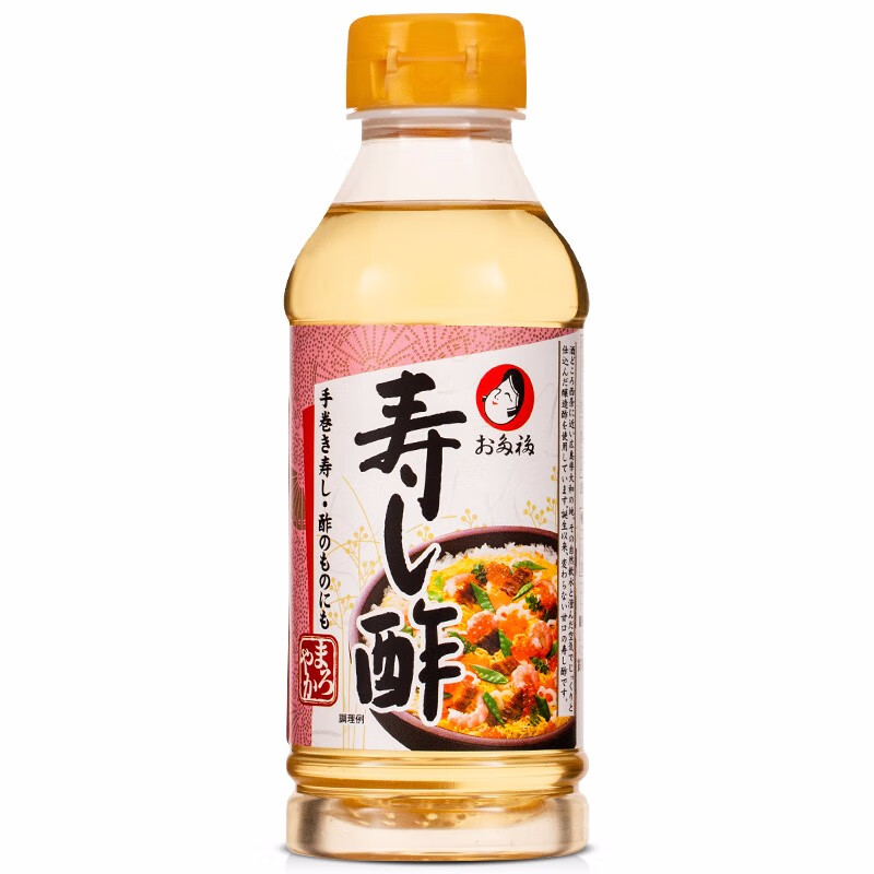 多福日本原装进口寿司醋300ml紫菜手卷包饭醋酿造食醋自然发酵 单瓶装