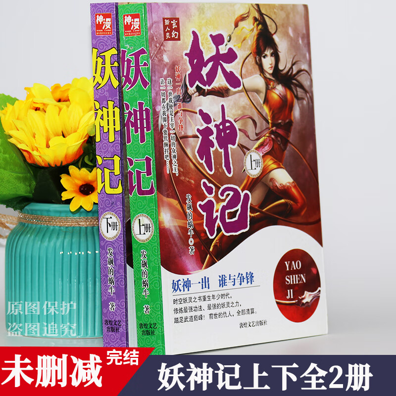 妖神记全套上下2册全集完整版足本完结大厚本发飙的蜗牛