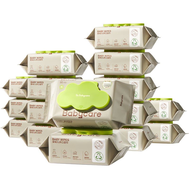 babycare/babycare �̸� Ӥ���ֿ�ʪ�� Ӥ��ʪ�� 80��*16�� 93.9Ԫ