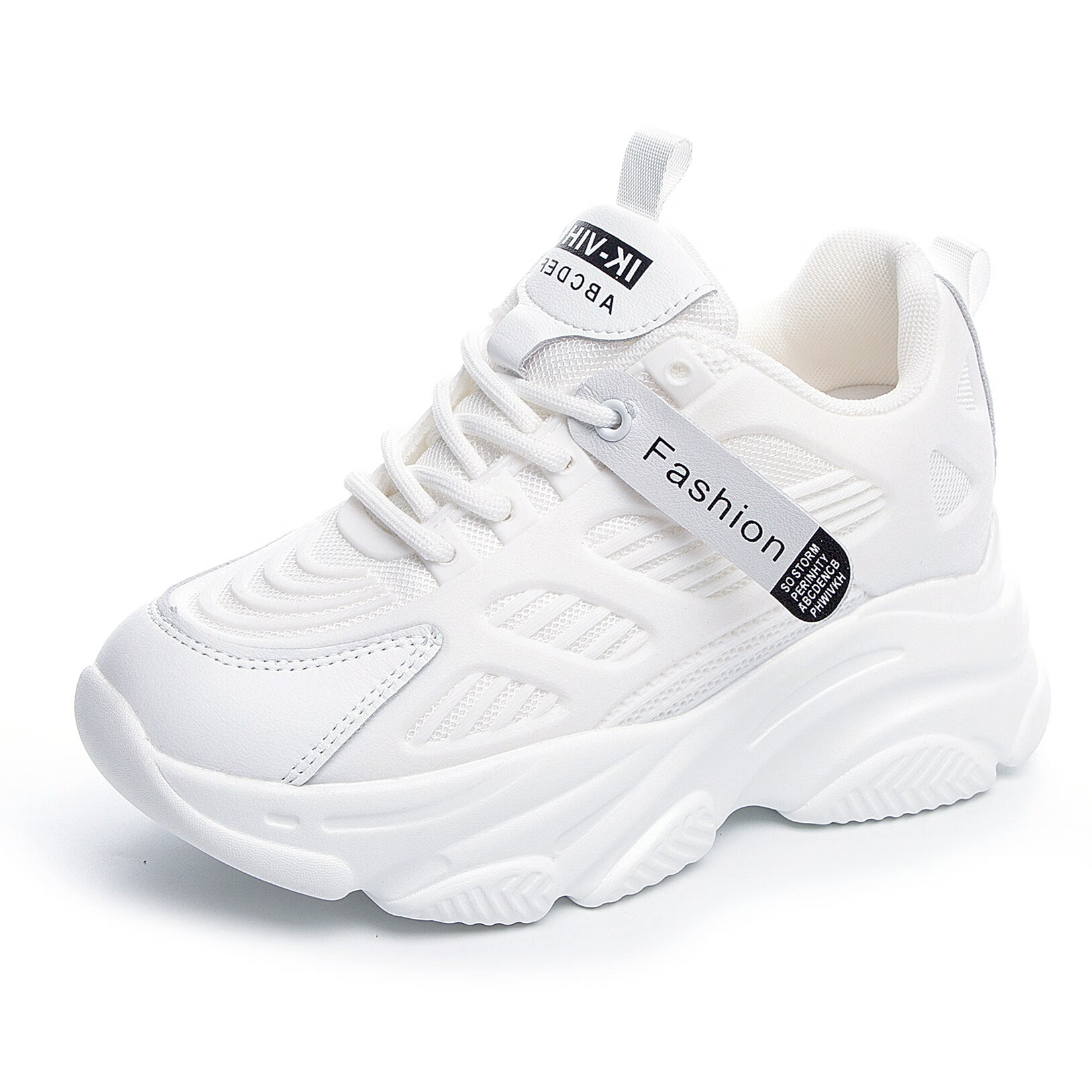 蜜凡苏老爹鞋女增高鞋10公分夏季新款内增高运动鞋女款小个子百搭厚底