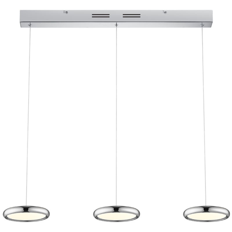 Paulmann P德国柏曼国X湖餐厅吊灯 北欧风智能吊灯现代简约客厅吧台餐桌灯 1.3m-1.6m长桌 暖白光