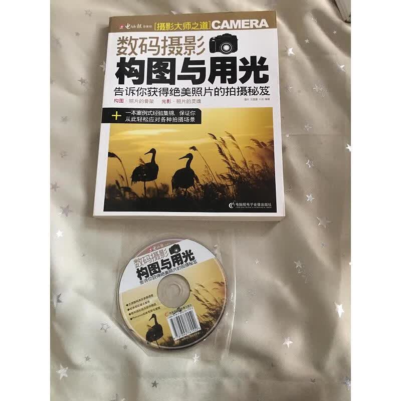 【正版】数码摄影构图与用光(附光盘) 电脑报电子音像出版社9787894761552
