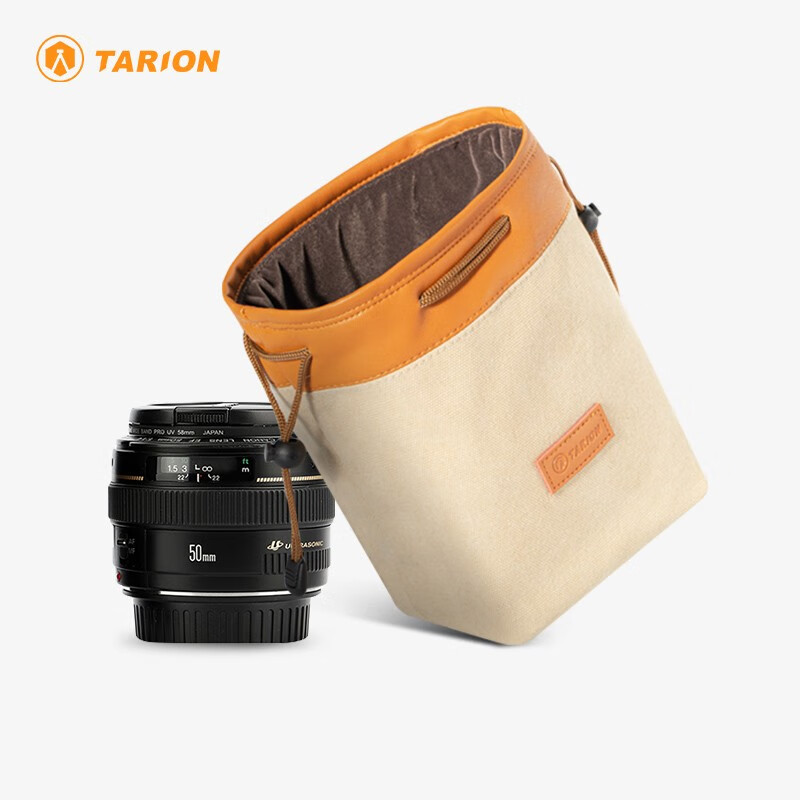 TARION 德国单反相机内胆包B3摄影包佳能m6尼康索尼微单收纳包袋便携保护套 杏仁黄M号