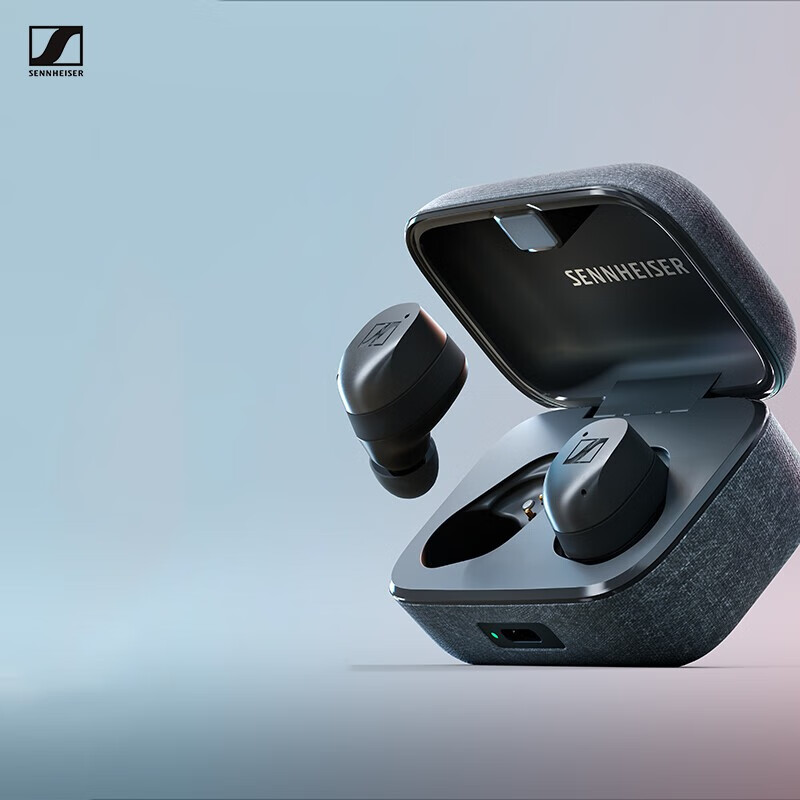 森海塞尔sennheisermomentum真无线二代蓝牙主动降噪运动耳机hifi入耳
