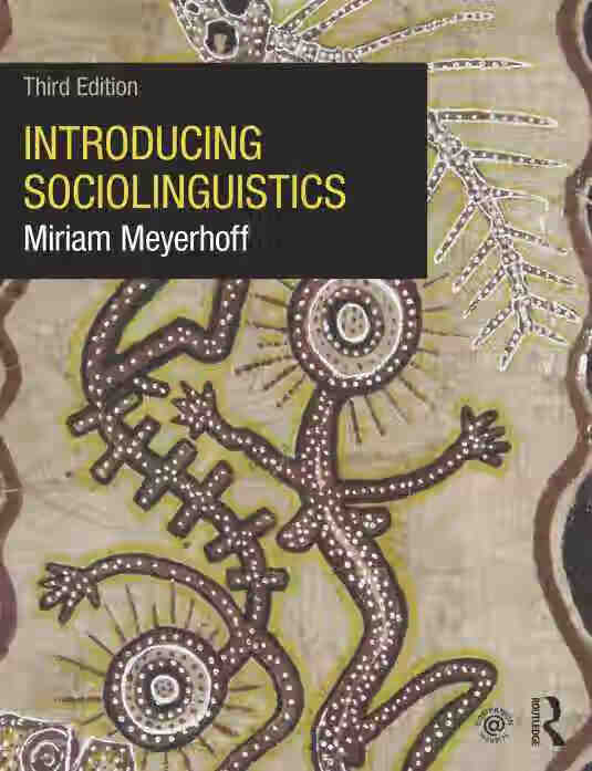 预售 按需印刷 introducing sociolinguistics