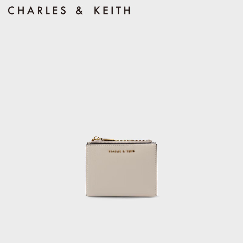 CHARLES&KEITH早春新品CK6-10680907包包女包多卡位短款钱包 Ivory象牙色 XXS怎么看?