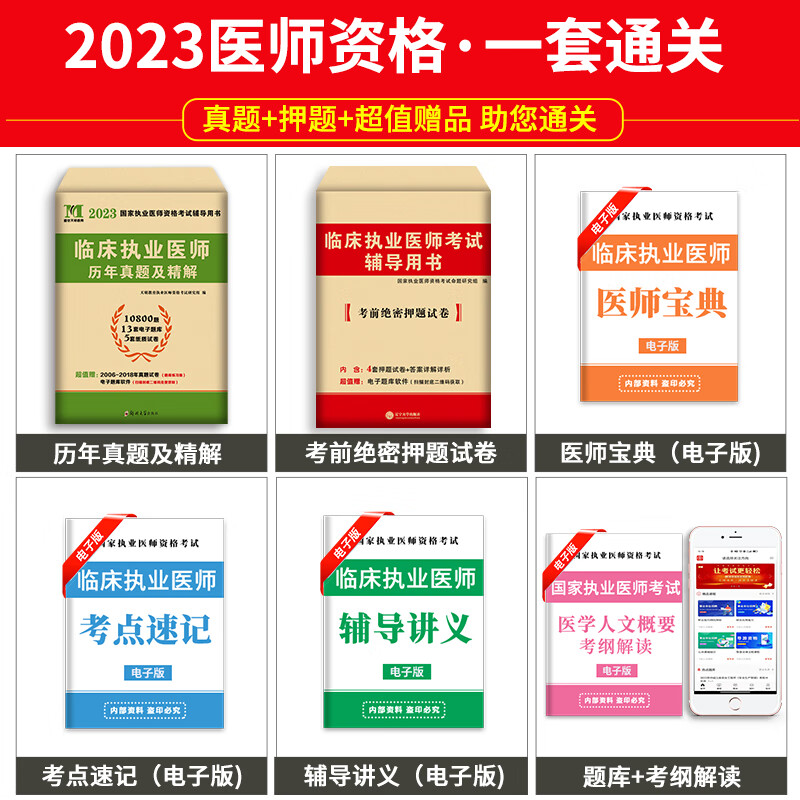 2023年临床执业医师考试历年真题试卷考