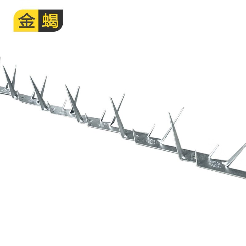 金蝎围墙防爬刺钉窗台阳台防盗刺别墅围墙防盗围栏刺热镀锌中号1.25m怎么样,好用不?