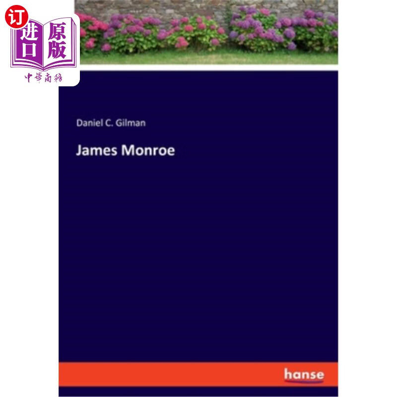 海外直订james monroe 詹姆斯·门罗