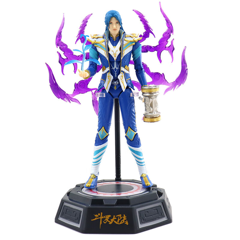 动漫周边唐三玩具小舞娃娃官方人物模型玩偶男生 q版人偶盲盒随机3款