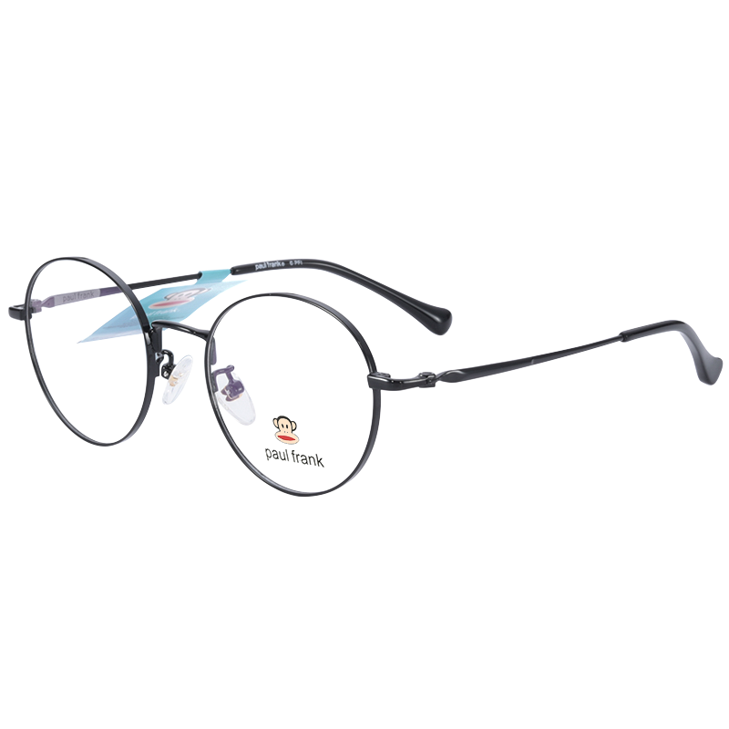 美国Paul Frank大嘴猴 学生防蓝光防辐射眼镜电脑护目镜上网课平光镜无度数PF3510 C03