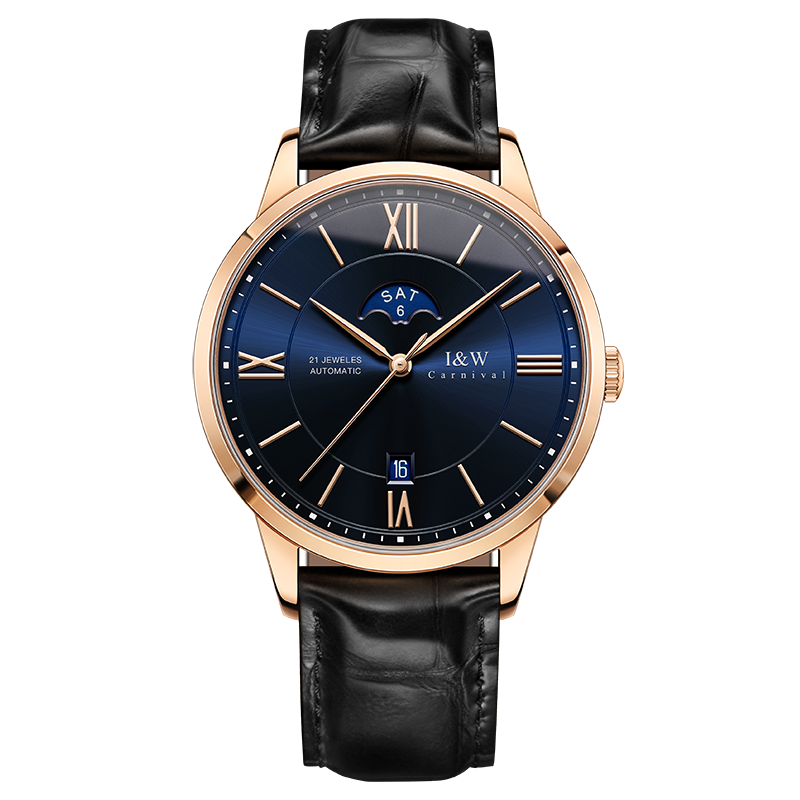 I&WCARNIVALHWGUOJI皇家系列自动机械表价格走势、销量分析及推荐