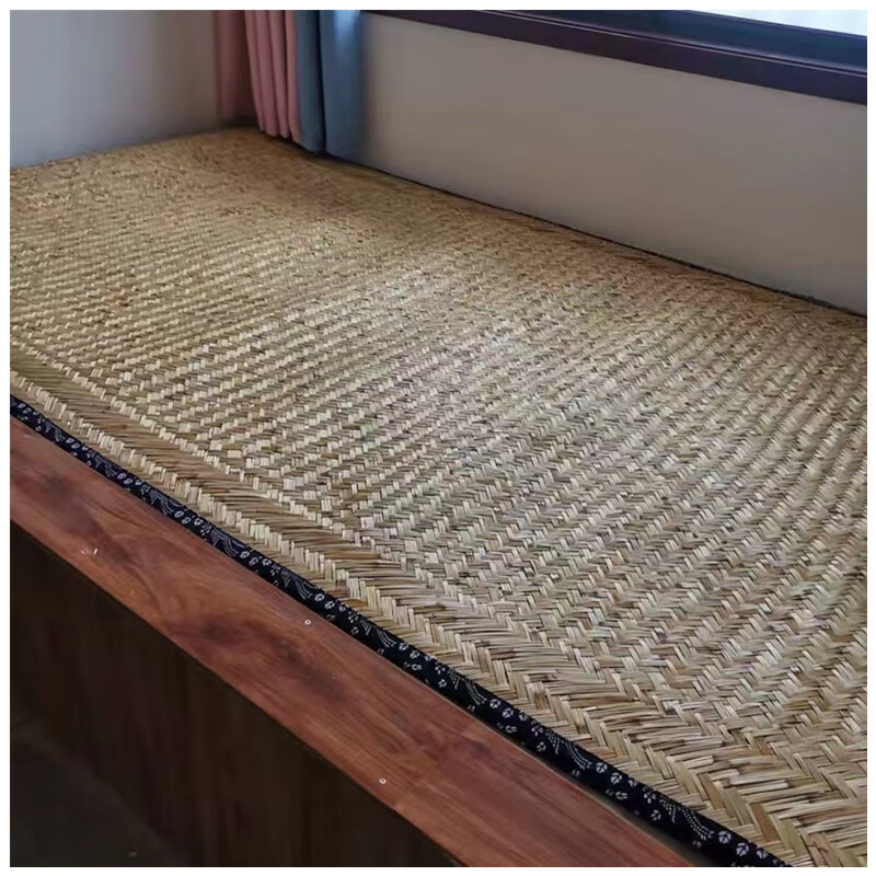 创京懿选东北火炕炕席炕农村榻榻米垫子手工编织芦苇草子老式凉晟罔
