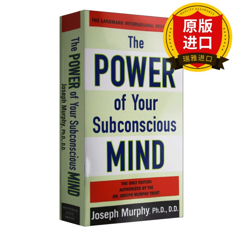 英文原版 潜意识的力量  the power of your subconscious mind  全
