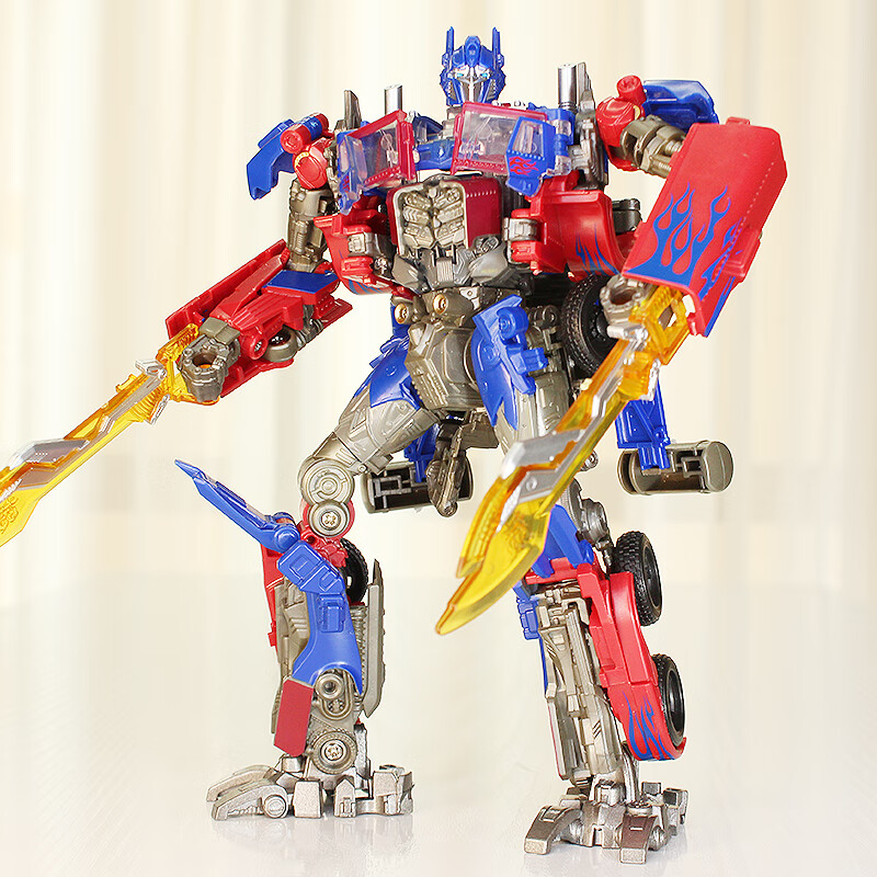 版金刚擎天柱机器人威震天男孩生日礼物大黄蜂手办 小号擎天tw1022