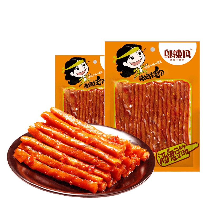 邬辣妈 酒鬼豆筋麻辣条 70g*4袋280g