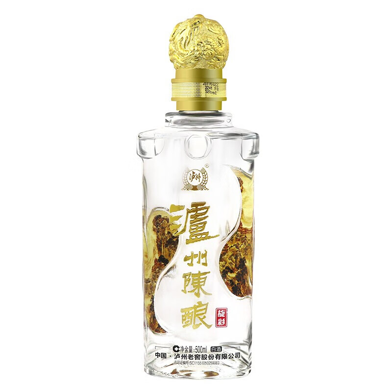 泸州陈酿 浓香型白酒 52度500ml高度酒 整箱6瓶 泸州陈酿 炫彩