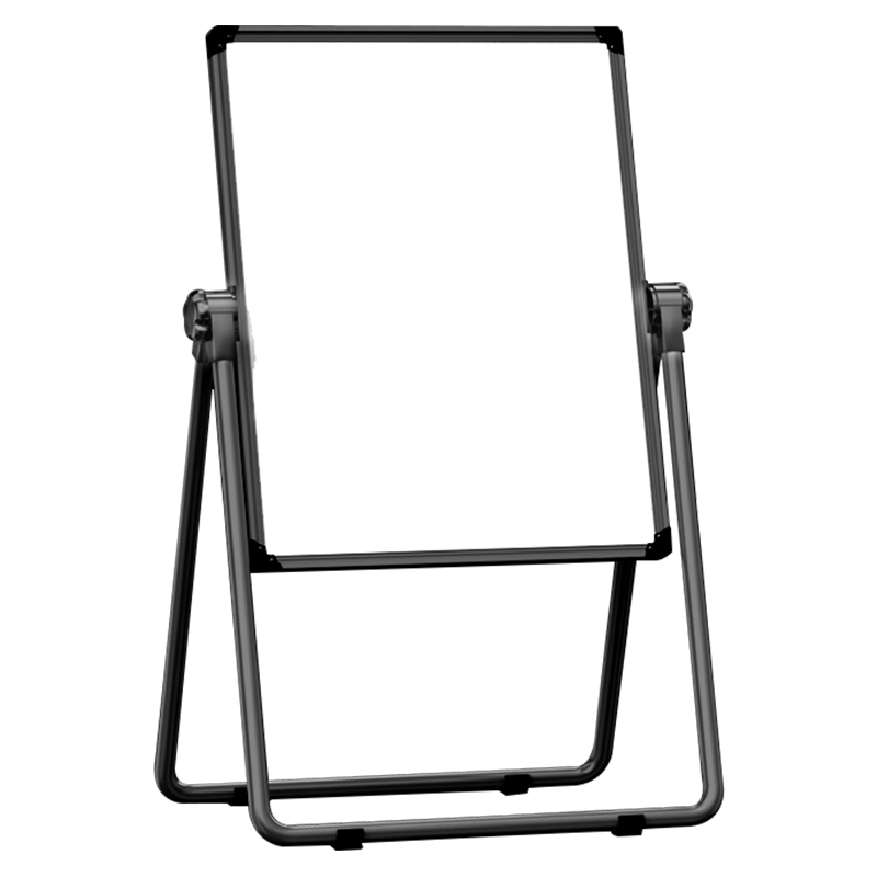 REDS儿童画板画架可升降双面磁性小黑板支架式学生家用免安装白板写字涂鸦板 53*48CM U型支架写字板黑色款+大礼包