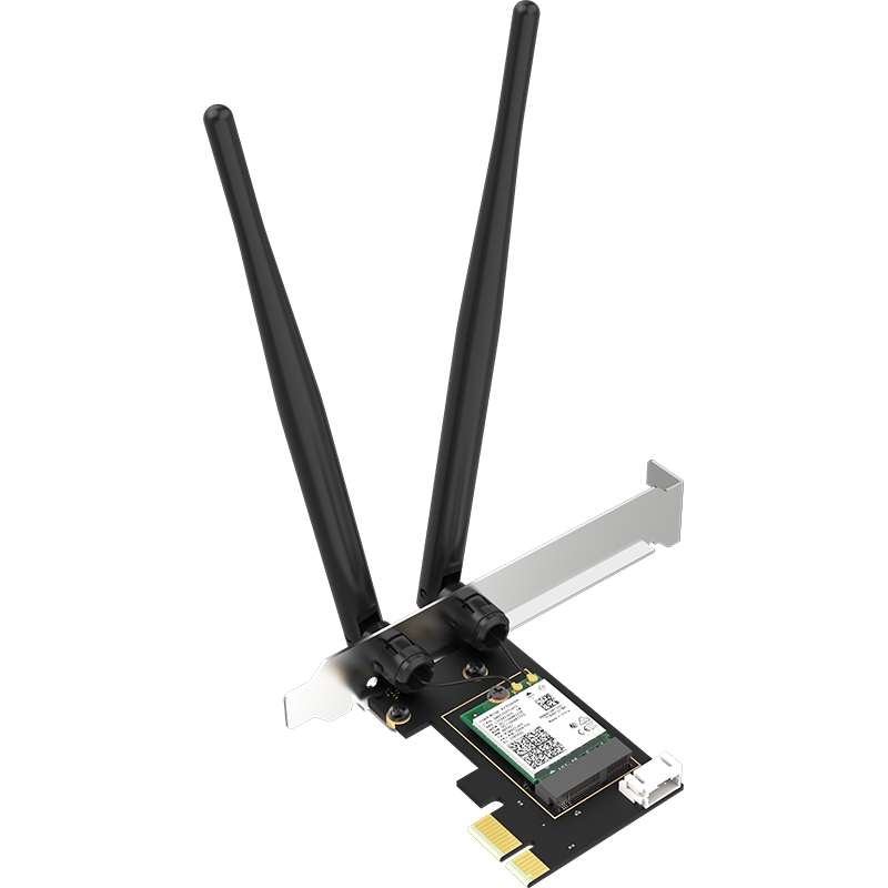 COMFAST  AX200 SE  WIFI6 无线网卡 英特尔AX200 PCI-E台式机千兆网卡 5G双频电竞版3000M无线网卡蓝牙5.0