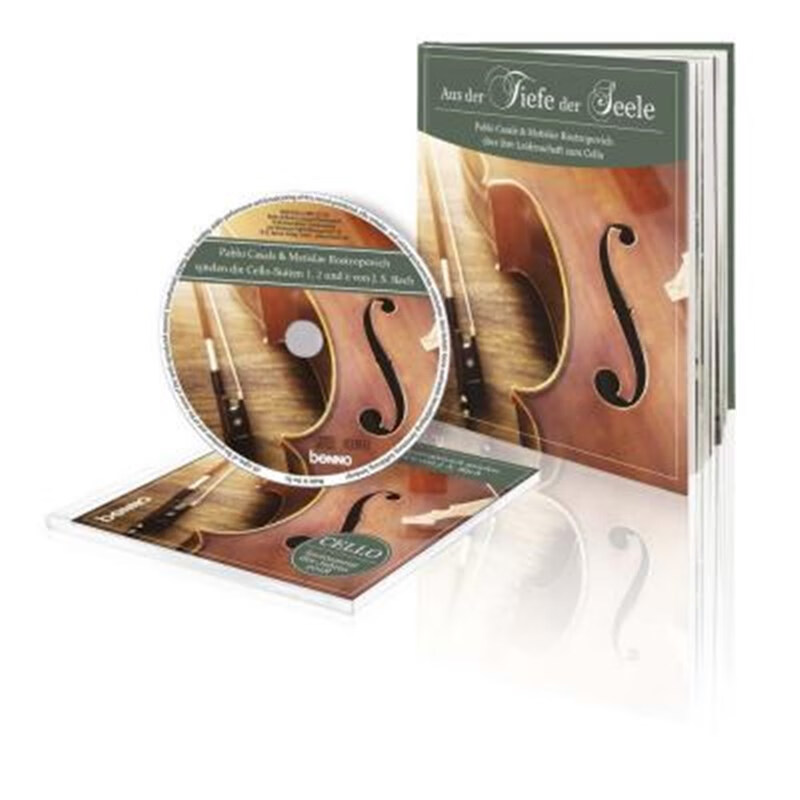 1 audio-cd:pablo casals & mstislav rostropovich über ihre