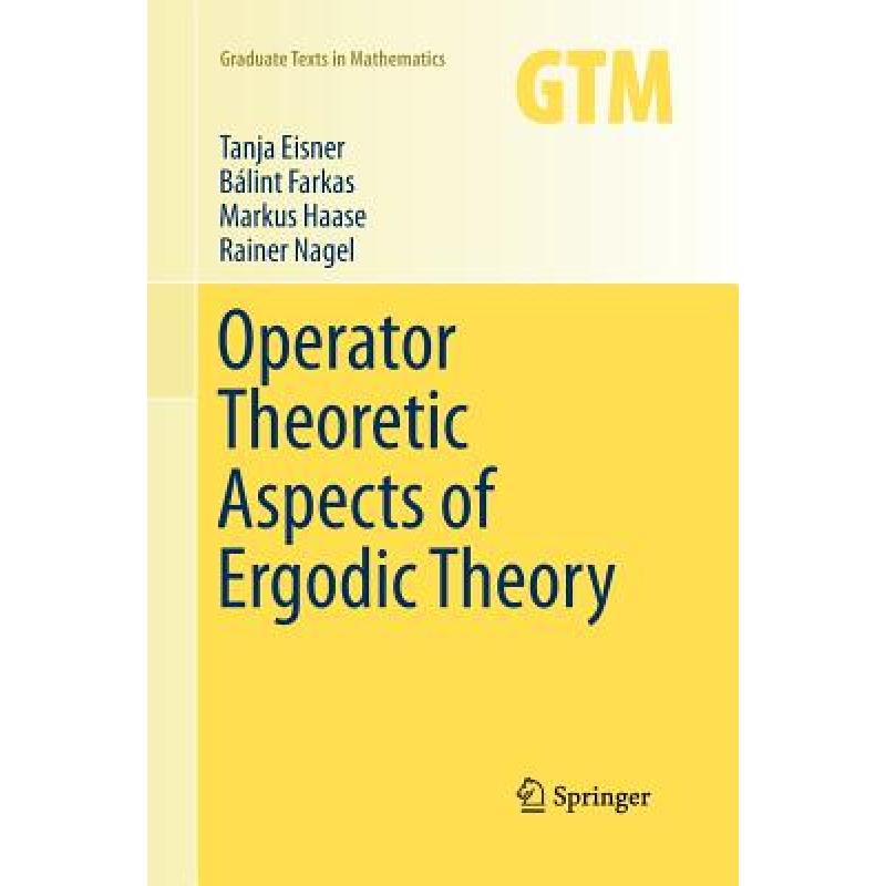 预订 Operator Theoretic Aspects of Ergodic Theory