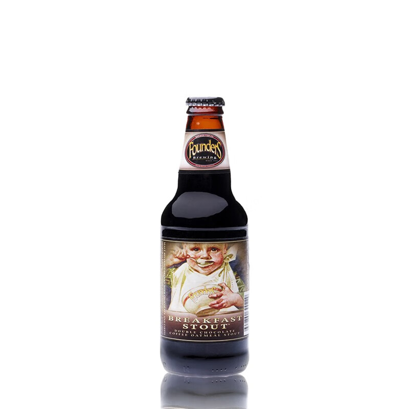 【奥森斯】美国进口 创始者啤酒 精酿啤酒 Founders 系列： 创始者早餐世涛355ml*单瓶