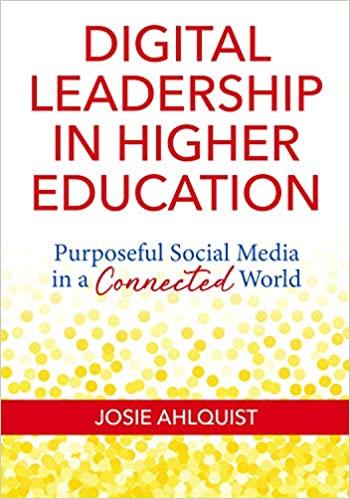 预订digital leadership in higher education: purposeful social