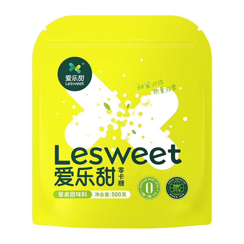 爱乐甜 零卡糖代糖赤无糖0卡烘焙甜品煲汤烹饪调味品袋装500g