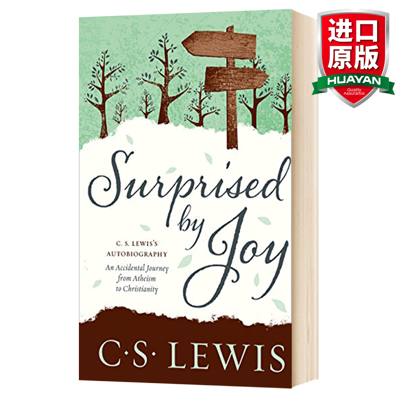 英文原版 刘易斯经典 惊喜 Surprised by Joy 纳尼亚传奇作者