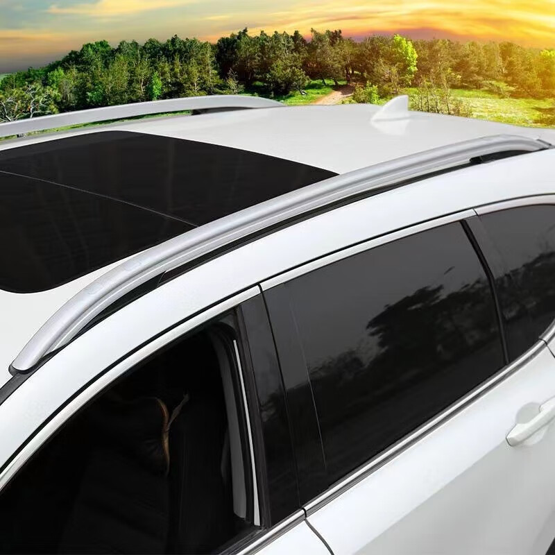 缘庆适用于07-23款crv行李架原厂铝合金车顶架皓影原装旅行架横杆改装