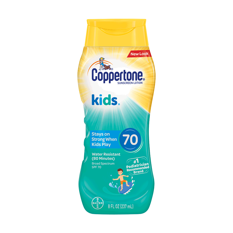 美国进口 Coppertone（水宝宝）防晒乳 SPF70+ 237ml/瓶 （温和倍护 防晒隔离 滋润清透） 79元