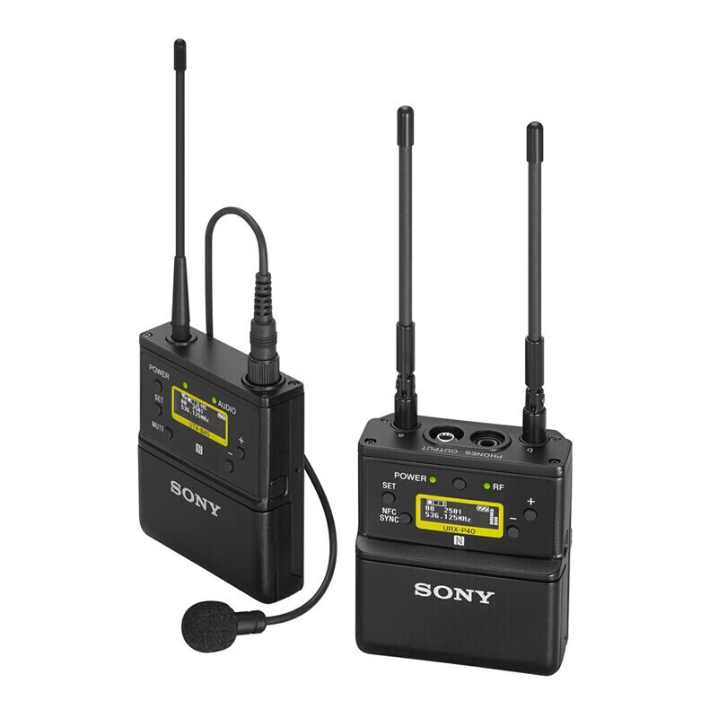 索尼（SONY）UWP-D21无线领夹麦克风小蜜蜂 直播设备 领夹式无线话筒麦克风 D21一拖一