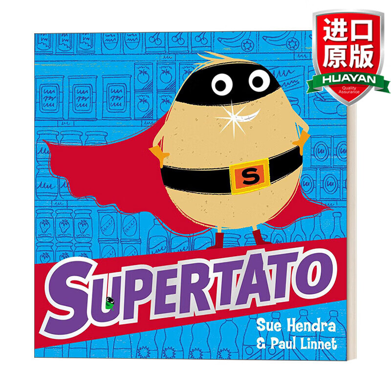 Supertato英文原版土豆超人 Sue Hendra& Paul Linnet绘本英文版进口英语原版书籍