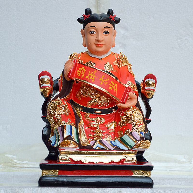 当年太岁像值年太岁六十甲子太岁佛像玻璃钢树脂工艺道教神像摆件 12