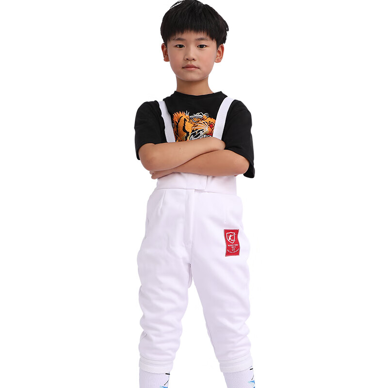 击剑裤子 击剑器材 击剑套装 加厚防刺可参赛350n 30码 均码(码数偏小