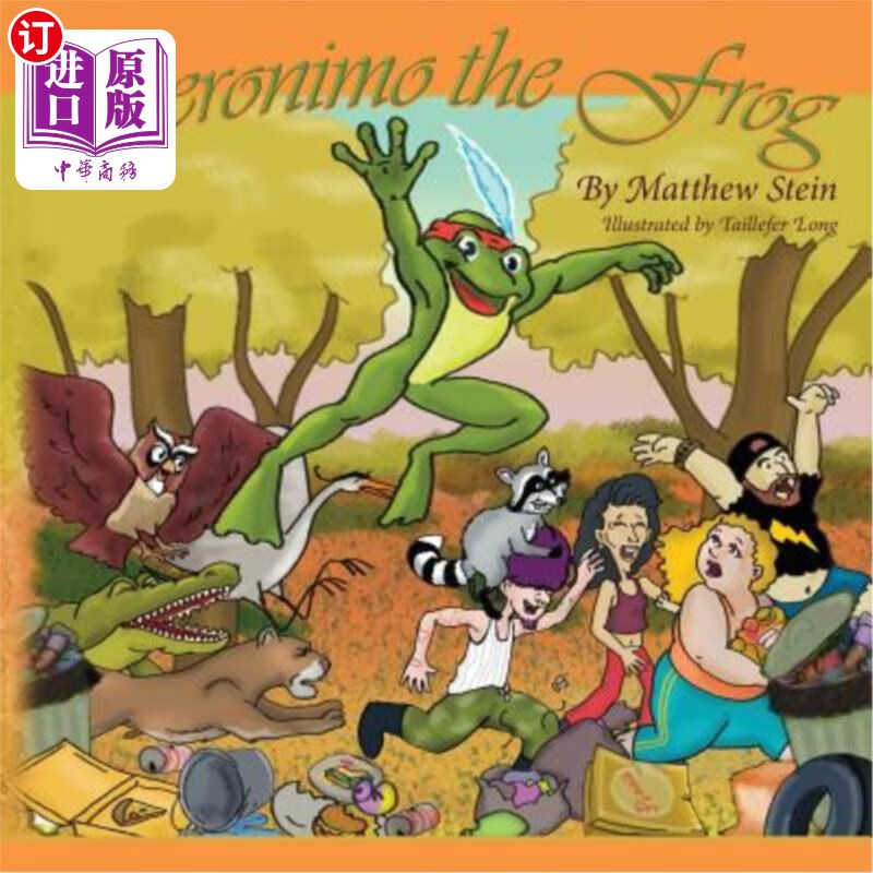 海外直订geronimo the frog geronimo青蛙