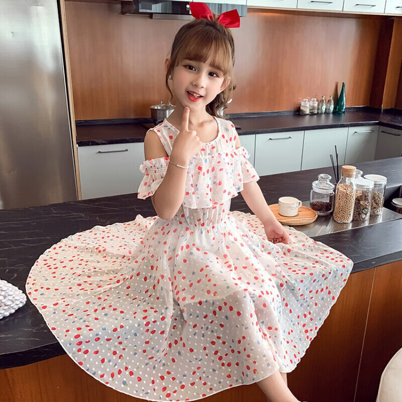 孩童装女童套装儿童裙子洋气女孩连衣裙夏季六一表演服小女孩漂亮衣服